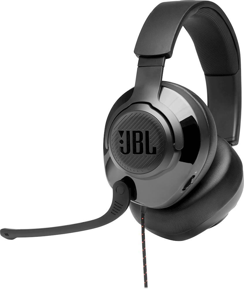 Alt View 18. JBL - Quantum 300 Wired Stereo Gaming Headset for PC, PS4, Xbox One, Nintendo Switch and Mobile Devices - Black.