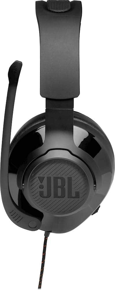 Alt View 21. JBL - Quantum 300 Wired Stereo Gaming Headset for PC, PS4, Xbox One, Nintendo Switch and Mobile Devices - Black.