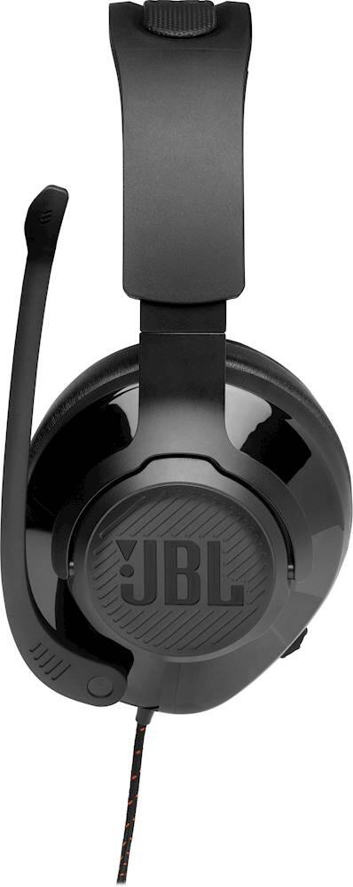 Alt View 21. JBL - Quantum 300 Wired Stereo Gaming Headset for PC, PS4, Xbox One, Nintendo Switch and Mobile Devices - Black.
