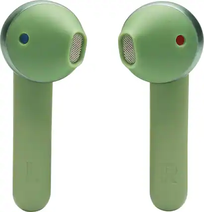 Front. JBL - TUNE 220TWS True Wireless In-Ear Headphones - Green.