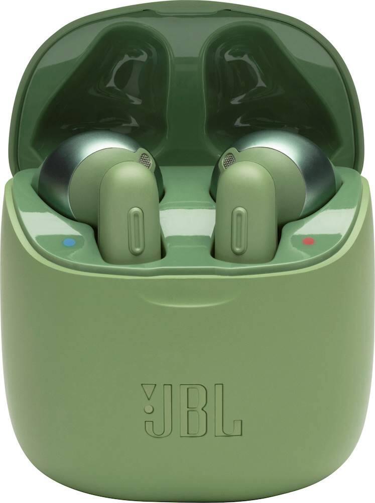 Alt View 14. JBL - TUNE 220TWS True Wireless In-Ear Headphones - Green.