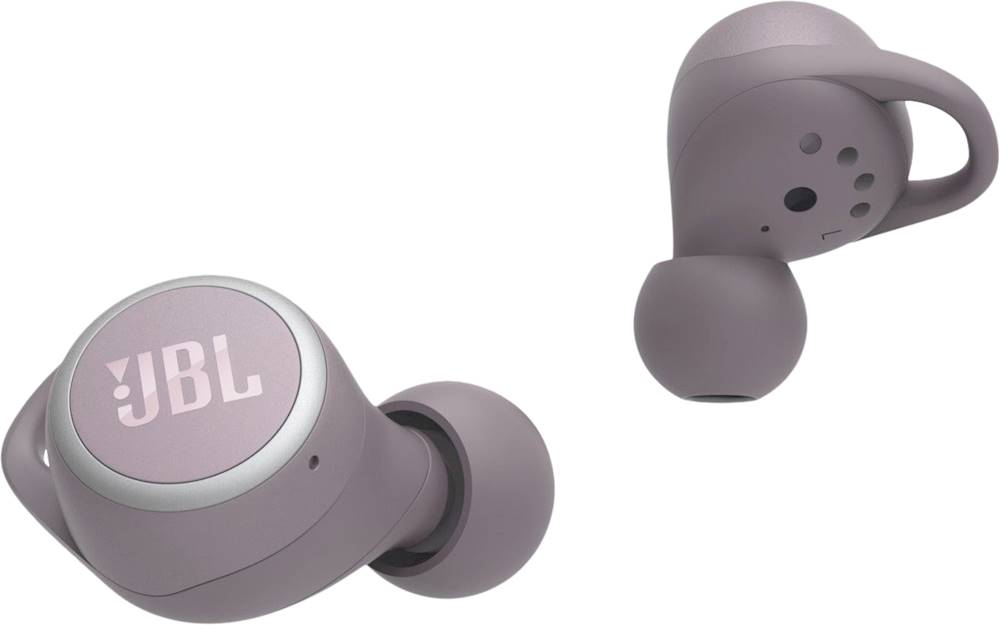 Angle View: JBL - LIVE 300TWS True Wireless In-Ear Headphones - Purple