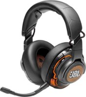 JBL - Quantum One RGB Wired DTS Headphone:X v2.0 Gaming Headset for PC, PS4, Xbox One, Nintendo Switch and Mobile Devices - Black - Left_Zoom