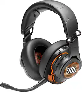 JBL - Quantum One RGB Wired DTS Headphone:X v2.0 Gaming Headset for PC, PS4, Xbox One, Nintendo Switch and Mobile Devices - Black