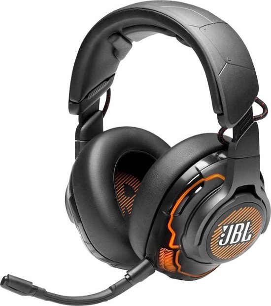 JBL - Quantum One RGB Wired DTS Headphone:X v2.0 Gaming Headset for PC, PS4, Xbox One, Nintendo Switch and Mobile Devices - Black