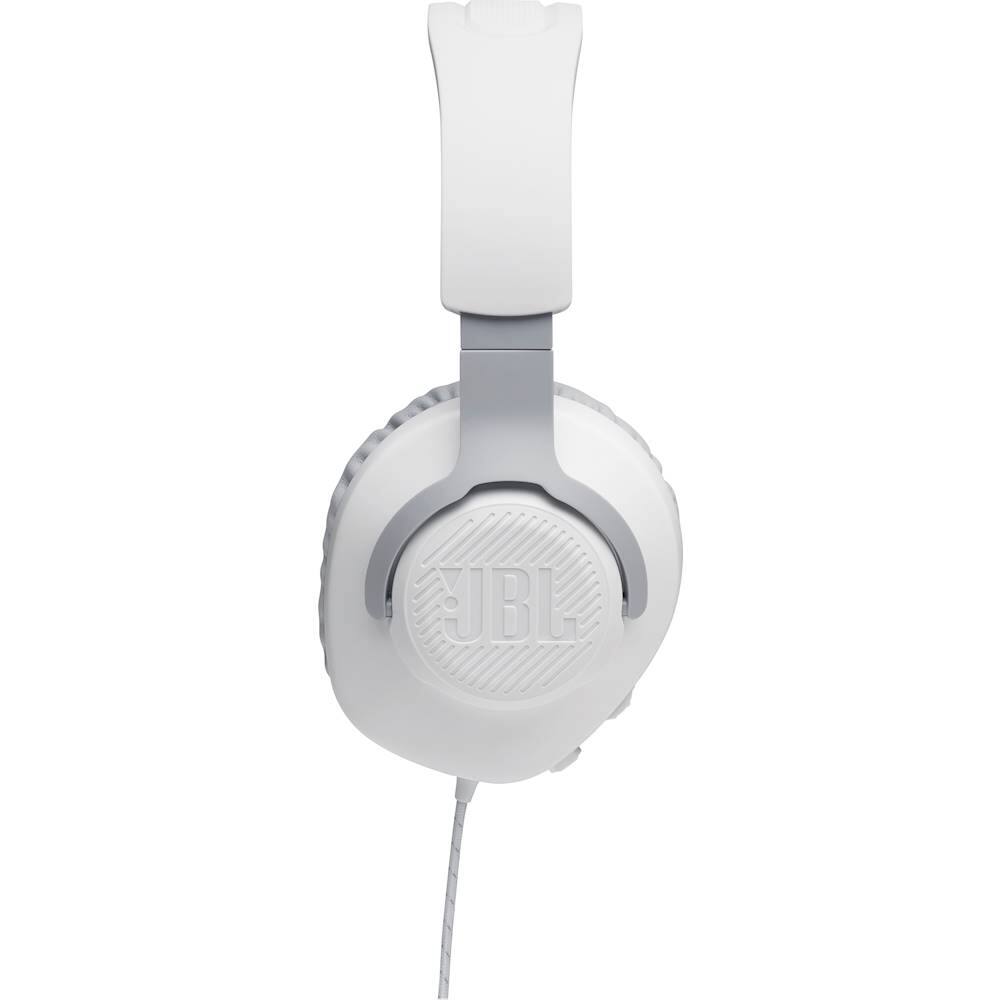 Alt View 15. JBL - Quantum 100 Surround Sound Gaming Headset for PC, PS4, Xbox One, Nintendo Switch, and Mobile Devices - White.
