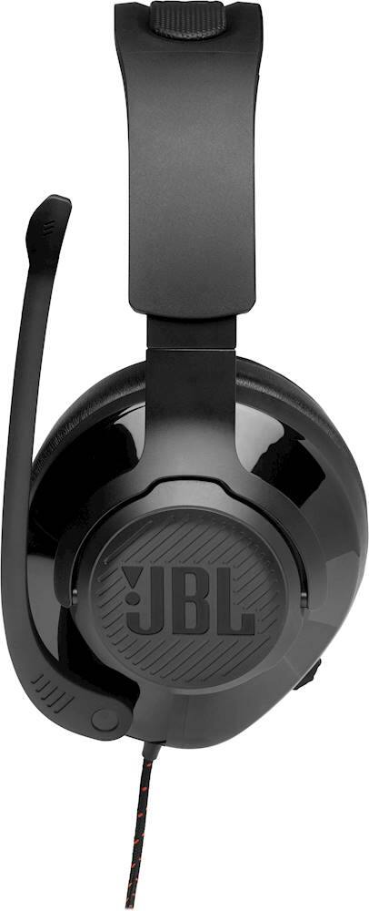 Alt View 22. JBL - Quantum 200 Wired Stereo Gaming Headset for PC, PS4, Xbox One, Nintendo Switch and Mobile Devices - Black.