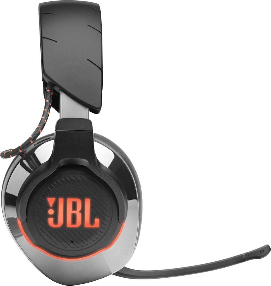 Alt View 12. JBL - Quantum 800 RGB Wireless DTS Headphone:X v2.0 Gaming Headset for PC, PS4, Xbox One, Nintendo Switch, and Mobile Devices - Black.