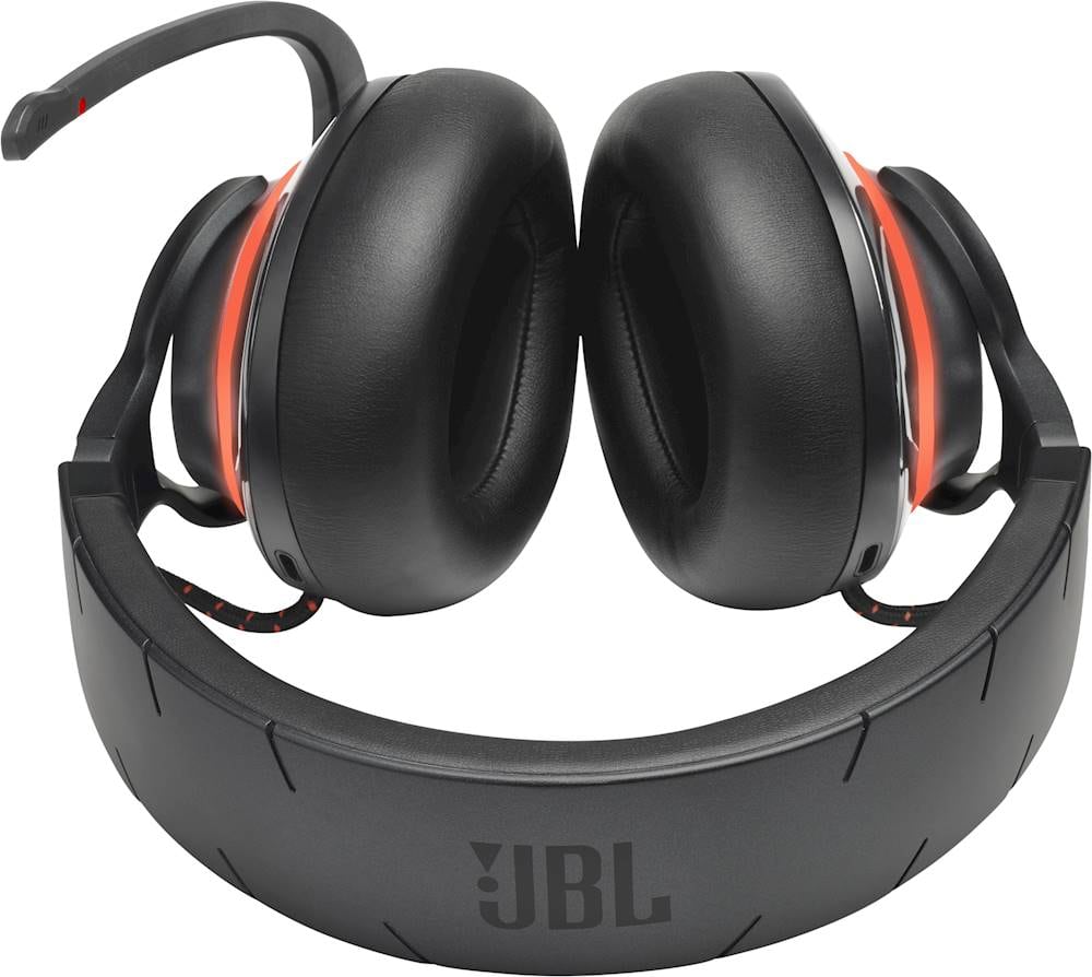 Alt View 13. JBL - Quantum 800 RGB Wireless DTS Headphone:X v2.0 Gaming Headset for PC, PS4, Xbox One, Nintendo Switch, and Mobile Devices - Black.
