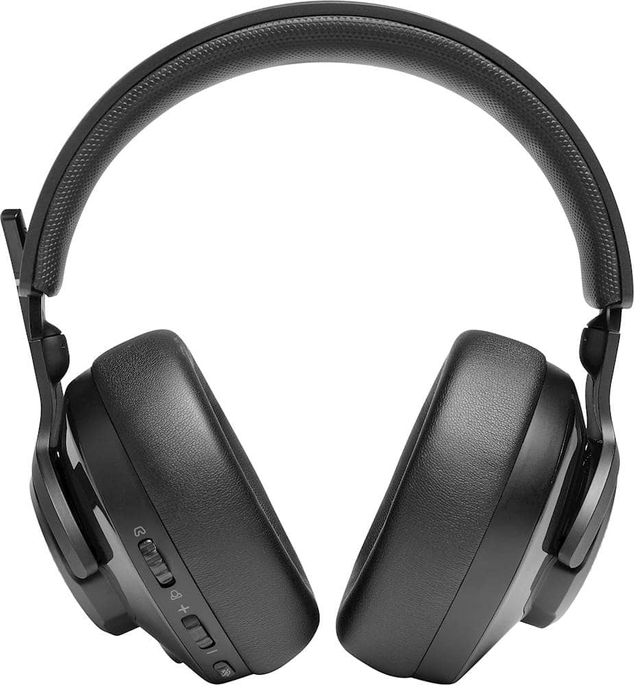 Alt View 14. JBL - Quantum 400 RGB Wired DTS Headphone:X v2.0 Gaming Headset for PC, PS4, Xbox One, Nintendo Switch and Mobile Devices - Black.