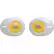 Front. JBL - TUNE 120TWS True Wireless In-Ear Headphones - Yellow.