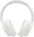 Front. JBL - TUNE 750BTNC Wireless Noise-Cancelling Over-the-Ear Headphones - White.