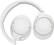 Alt View 11. JBL - TUNE 750BTNC Wireless Noise-Cancelling Over-the-Ear Headphones - White.