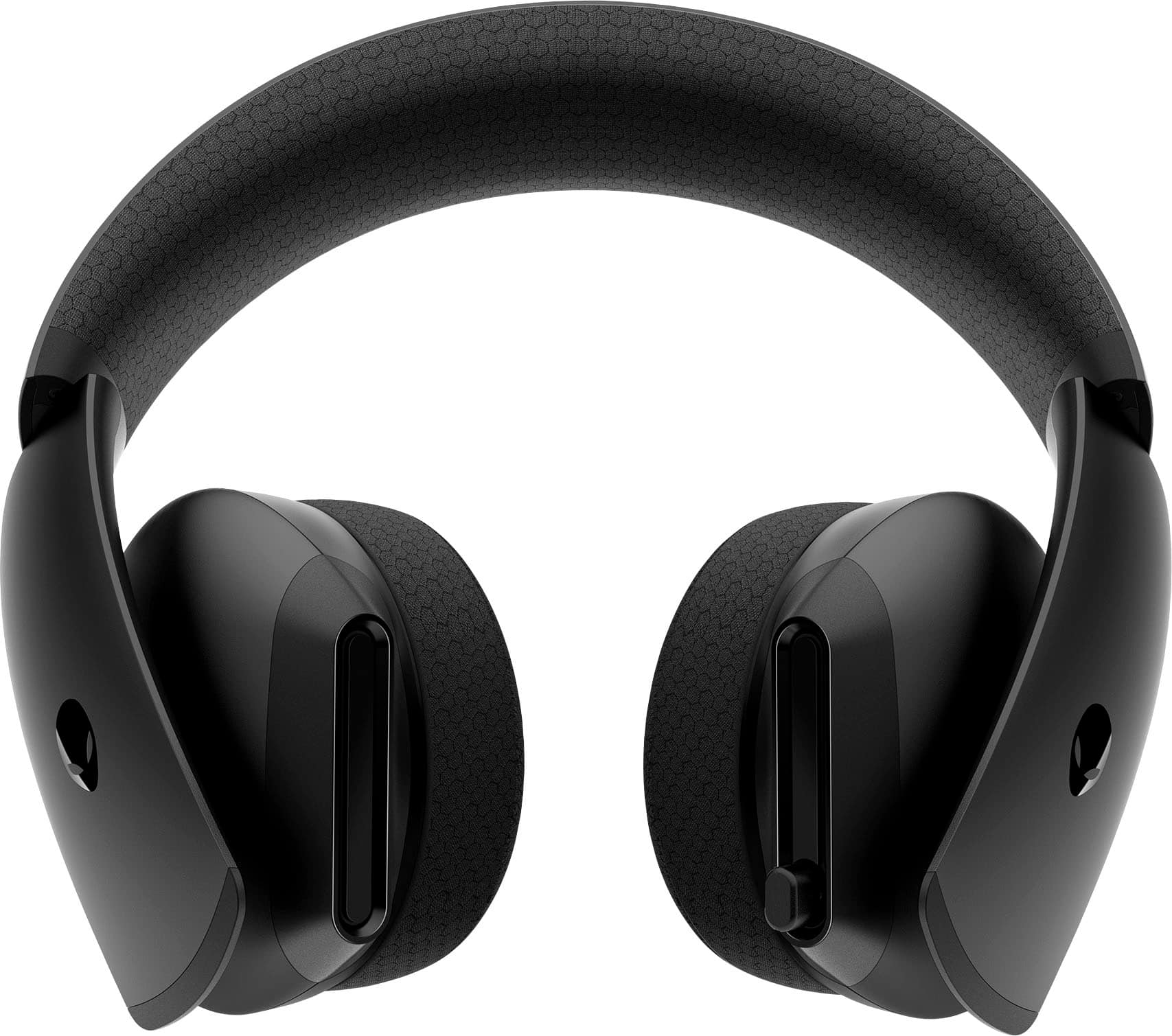 Front. Alienware - AW310H Wired Gaming Headset for Xbox, PlayStation and Switch - Black.
