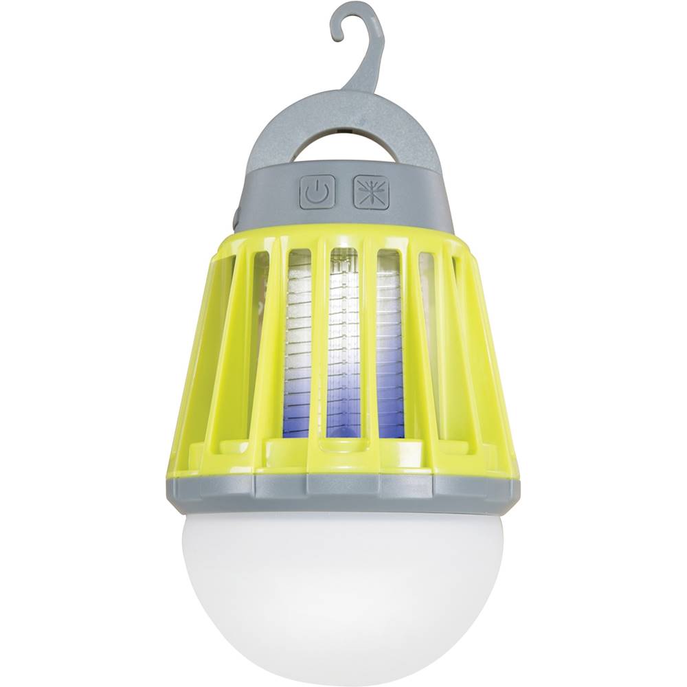 Angle View: Stansport - 2-in-1 Lantern Bug Zapper - Yellow