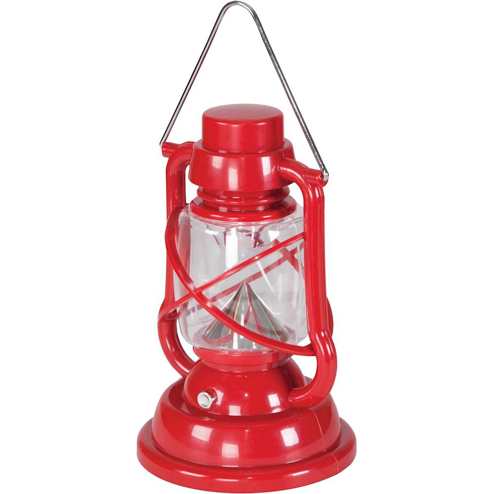Stansport Hurricane Lantern, Red