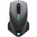 Front Zoom. Alienware - AW610M Wired/Wireless Optical Gaming Mouse - RGB Lighting - Dark Side of the Moon.