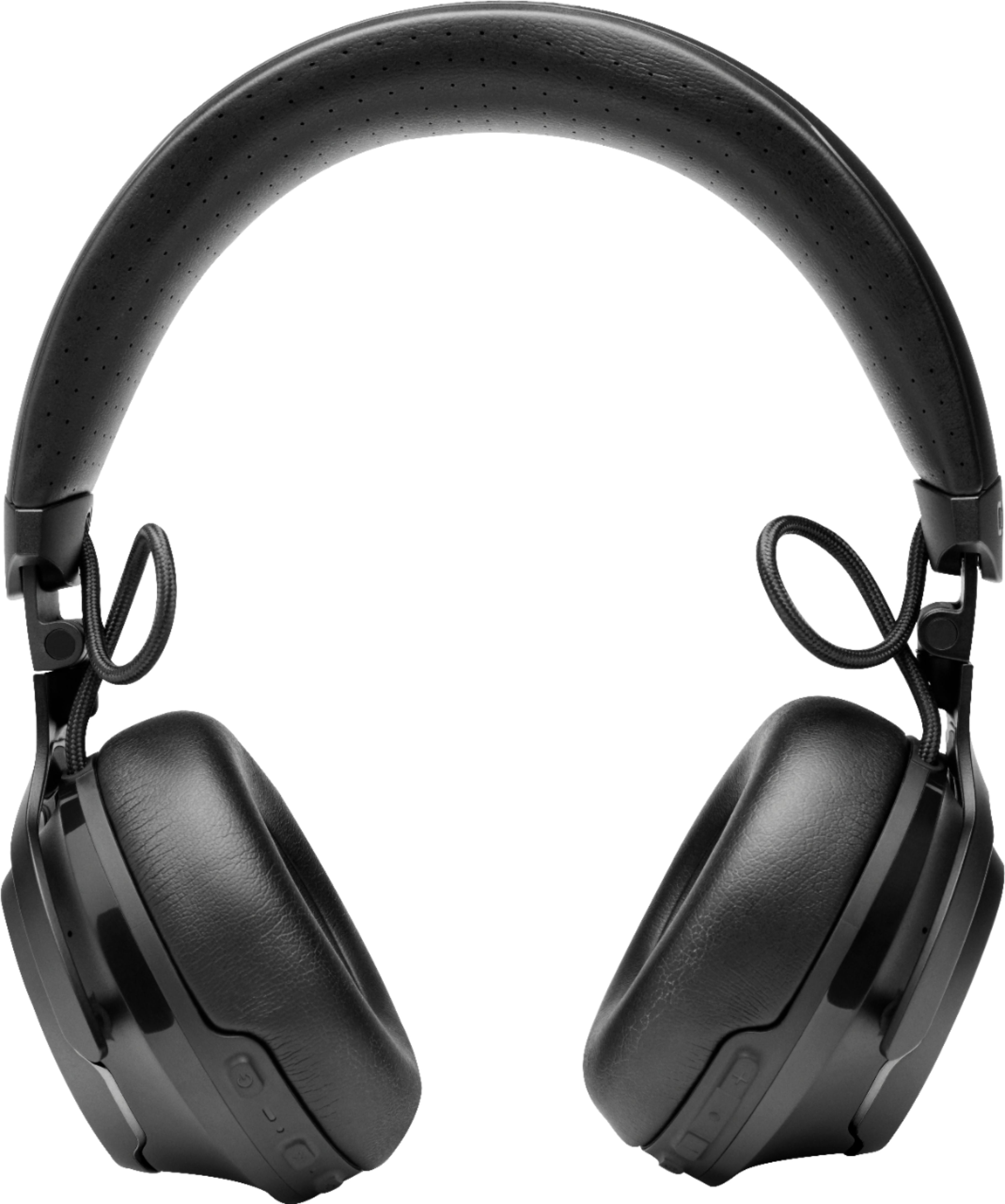 Angle View: JBL - Club 700BT Wireless Over-the-Ear Headphones - Black