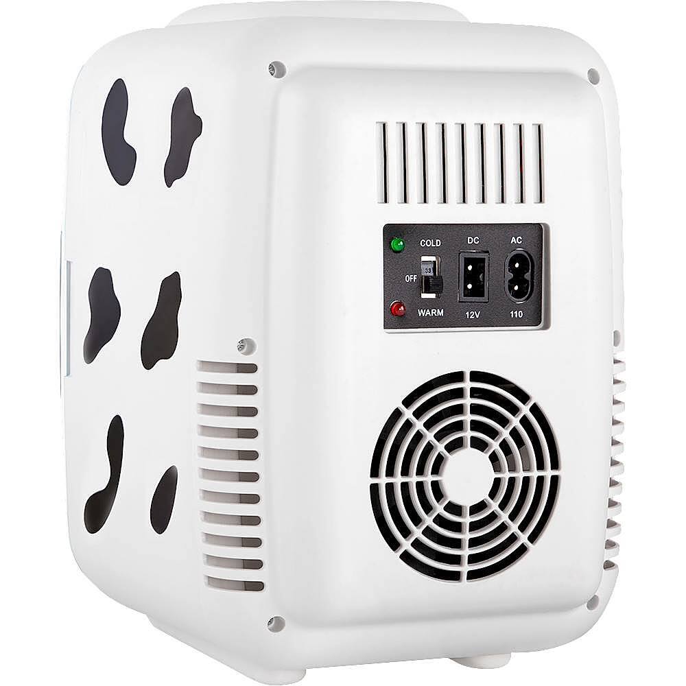 Alt View 13. Cooluli - Classic 0.1 Cu. Ft. Mini Fridge - Cow.
