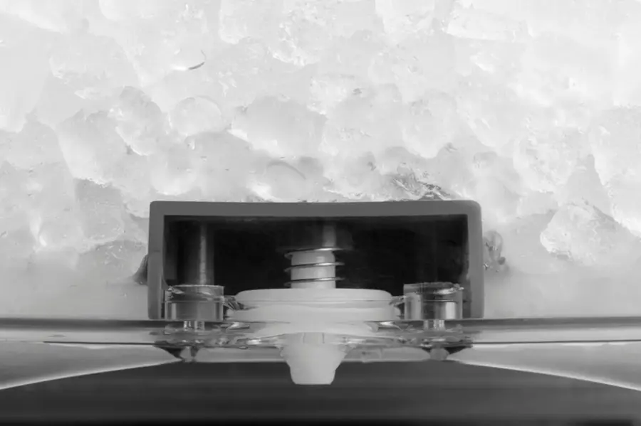 Alt View 21. GE Profile - Opal 2.0 38-lb. Portable Ice maker with Nugget Ice Production, Side Tank and Built-in WiFi - Stainless Steel.