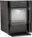 Angle. GE Profile - Opal 2.0 38-lb. Portable Ice maker with Nugget Ice Production, Side Tank, and Built-in WiFi - Black Stainless.