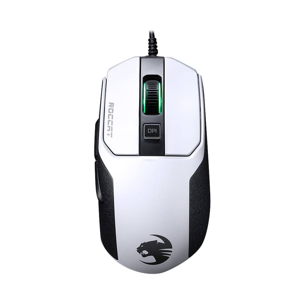 Roccat Kain 100 Aimo Wired Optical Gaming Mouse White Big Apple Buddy