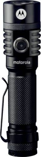 Motorola - 300 Lumen Lightweight Flashlight - Black