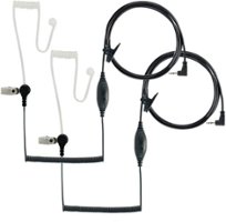 Cobra - Surveillance Headset (2-pack) - Black - Front_Zoom