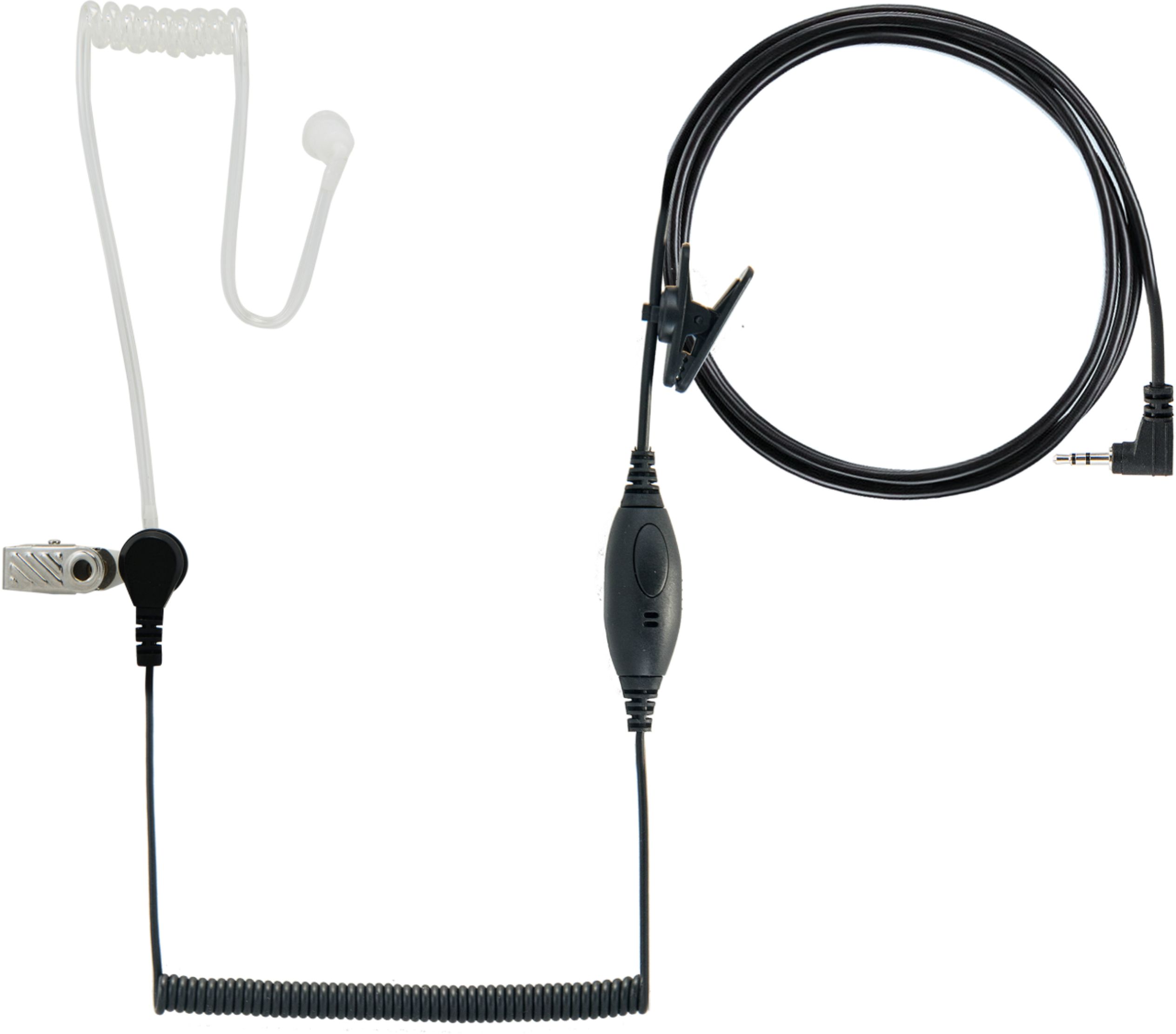 Angle View: Cobra - Surveillance Headset (2-pack) - Black
