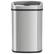 Alt View 16. iTouchless - 13 Gallon Touchless Sensor Trash Can with AbsorbX Odor Control System, Stainless Steel Oval Shape Kitchen Bin - Silver.
