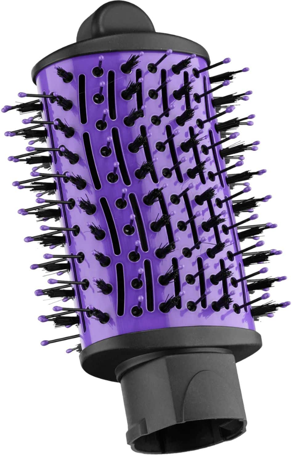 Alt View 15. Conair - InfinitiPRO Knot Dr. Detangling Hot Air All-in-One Dryer Brush - Purple And Black.