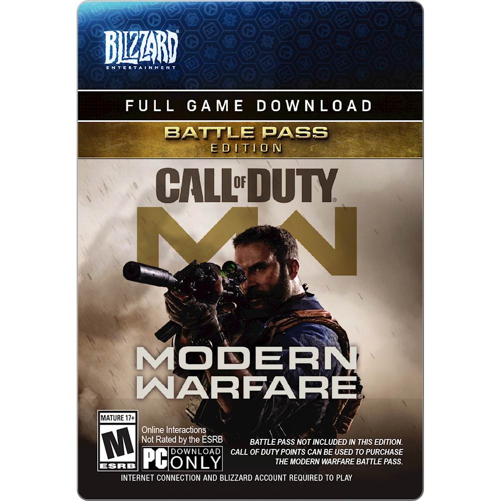 krybdyr Forud type koncept Customer Reviews: Call of Duty: Modern Warfare Battle Pass Edition Windows  [Digital] COD MW BATTLE PASS $79.99 DIGI - Best Buy