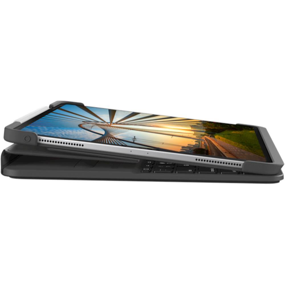 Alt View 12. Logitech - Slim Folio Pro Keyboard Folio for Apple iPad Pro 11" (1st, 2nd, 3rd & 4th Gen) with Backlit Keys - Graphite.