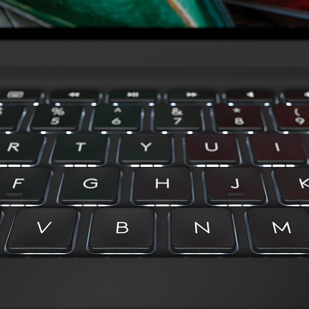 Alt View 15. Logitech - Slim Folio Pro Keyboard Folio for Apple iPad Pro 11" (1st, 2nd, 3rd & 4th Gen) with Backlit Keys - Graphite.