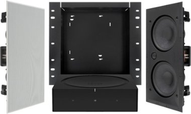 Sonance - MAG SSTVAUDIO - Mag Series Sonos® powered 2.0-Channel Sound Bar Alternative (Each) - Paintable White - Front_Zoom