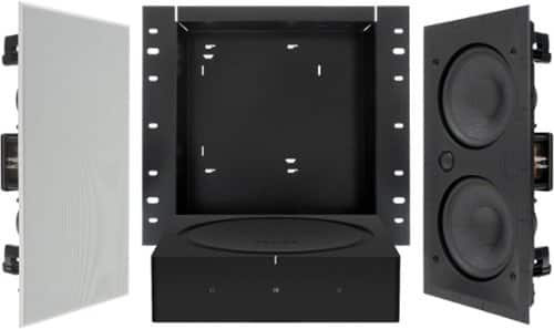 Sonance - MAG SSTVAUDIO - Mag Series Sonos Powered 2.0-Channel Soundbar Alternative (Each) - Paintable White