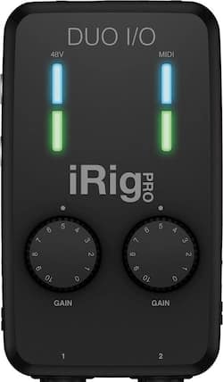 IK Multimedia iRig Pro Duo I/O Mobile 2 Channel Audio/MIDI IK Multimedia iRig Pro Duo I/O Mobile 2 Channel Audio/MIDI