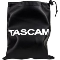 TASCAM - TH-05 Wired Over-the-Ear Headphones - Black - Front_Zoom