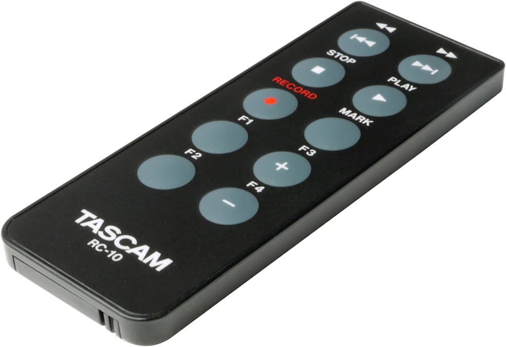 Angle View: TASCAM - Wired/Wireless Remote Control - Black
