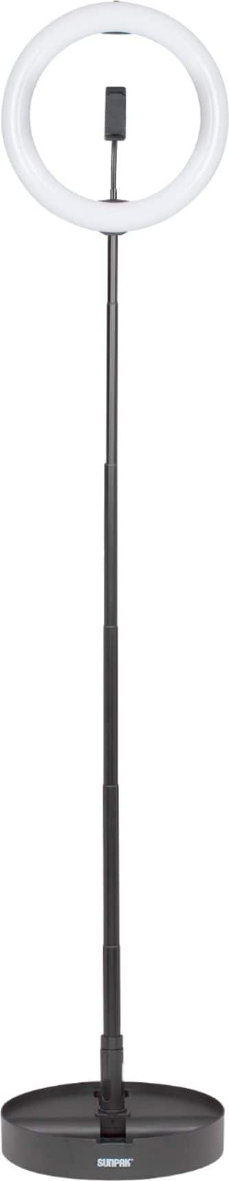 Angle. Tocad - Sunpak Self Storing Ring Light Vlogging Kit - Black.