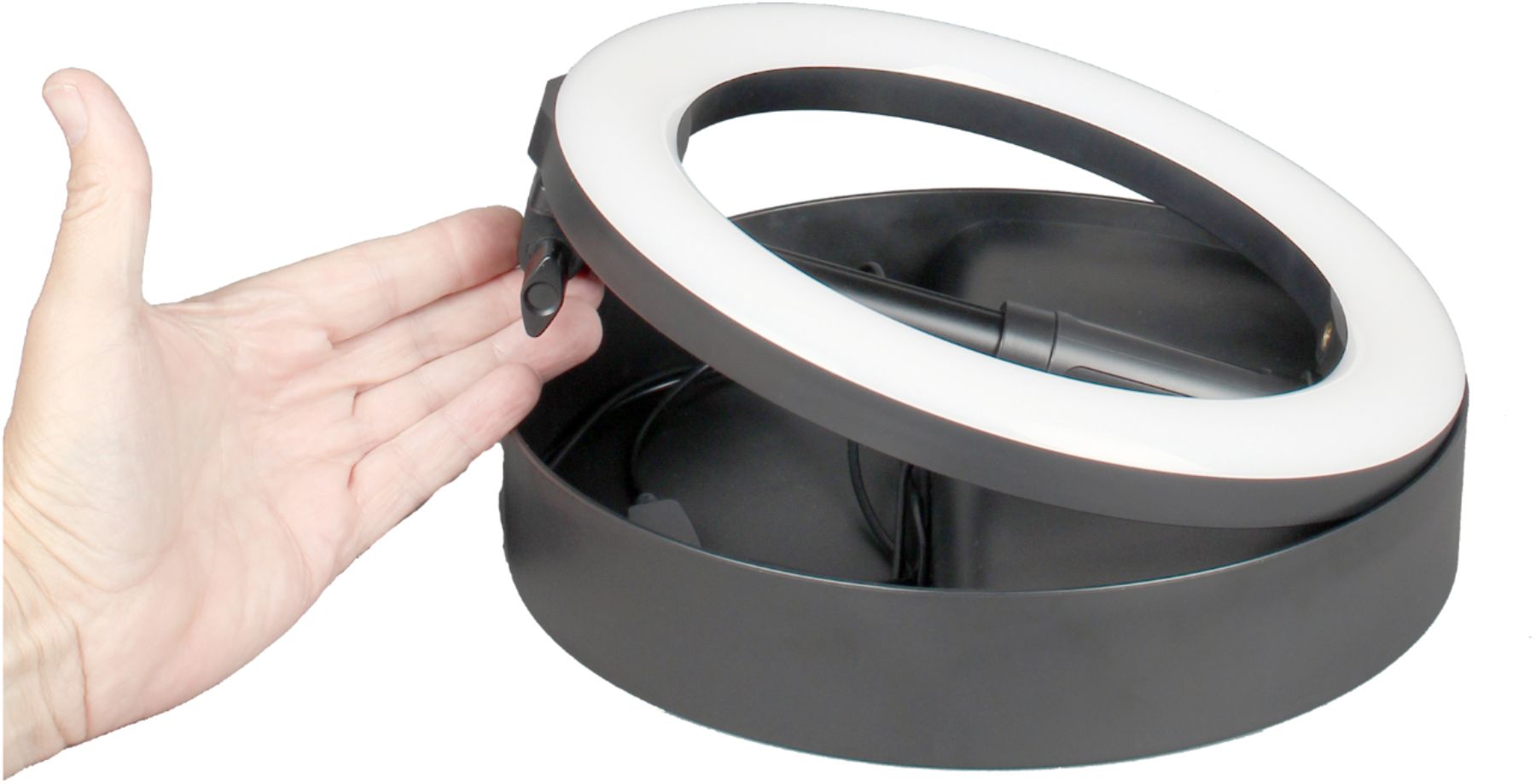 Sunpak 22 Bi-Color Ring Light Vlogging Kit with Bluetooth Remote  VL-LED640-22RLK - Best Buy