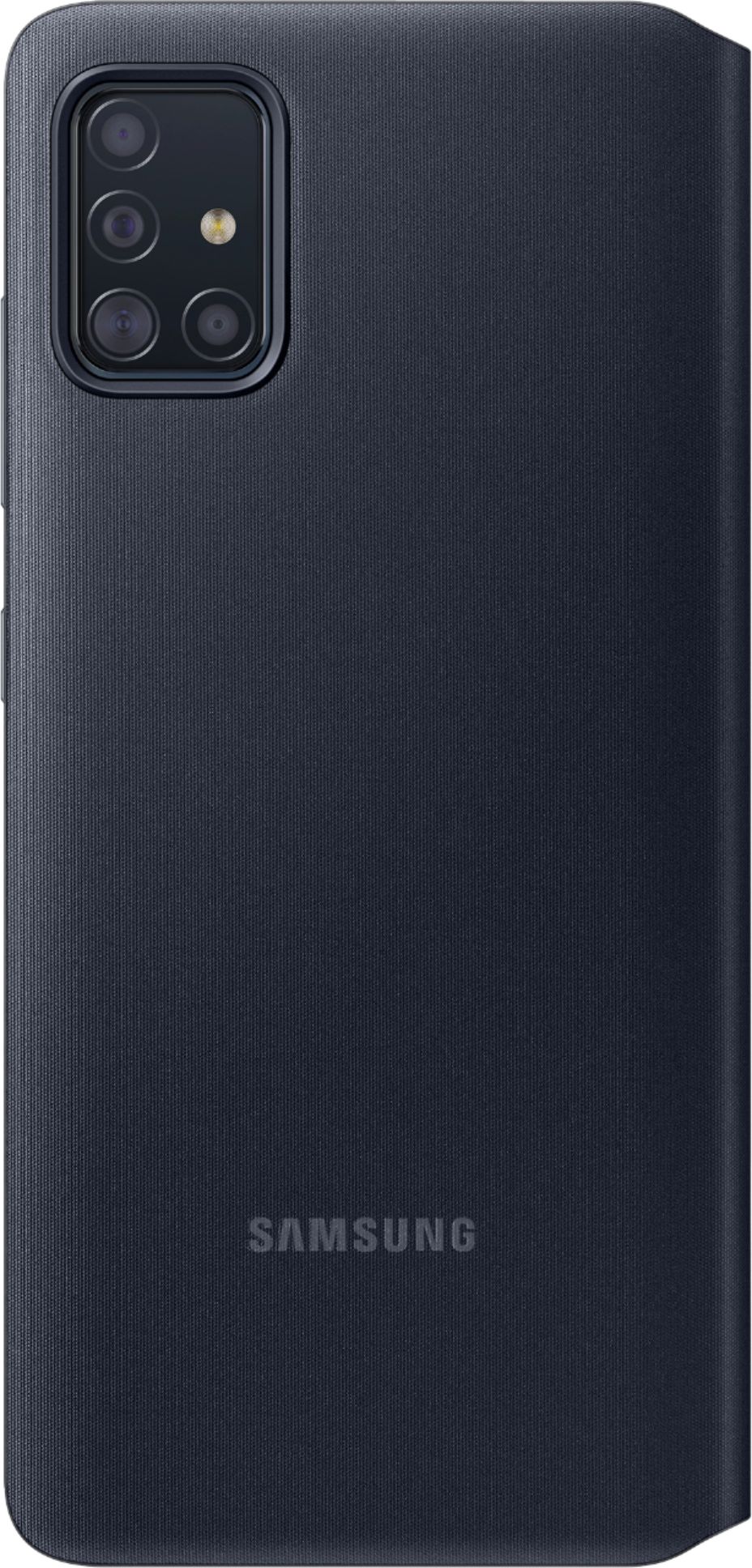 plak Voorkomen studie Best Buy: Samsung S View Wallet Case for Galaxy A51 Black EF-EA515PBEGUS
