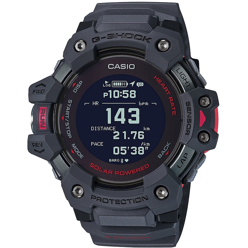 Casio G-SHOCK G-SQUAD Sport Watch GPS + Heart  - Best Buy