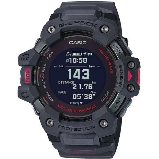 mini Kenia kandidaat Casio G-SHOCK G-SQUAD Sport Watch GPS + Heart Rate GBD-H1000-8CR - Best Buy