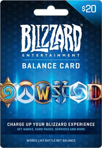 Blizzard Entertainment - $20 Blizzard Balance Code [Digital]