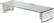 Left. Mount-It! - Monitor Stand with USB - White.
