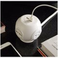 Alt View Zoom 12. Accell - Power Cutie Compact Surge Protector with 4 USB ports, 3 outlets and 6 foot cord - White.