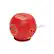 Front. Accell - Power Cutie Compact Surge Protector with 4 USB ports, 3 outlets and 6 foot cord - Red.
