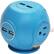 Alt View 11. Accell - Power Cutie Compact Surge Protector with 4 USB ports, 3 outlets and 6 foot cord - Light Blue.