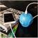 Alt View 13. Accell - Power Cutie Compact Surge Protector with 4 USB ports, 3 outlets and 6 foot cord - Light Blue.
